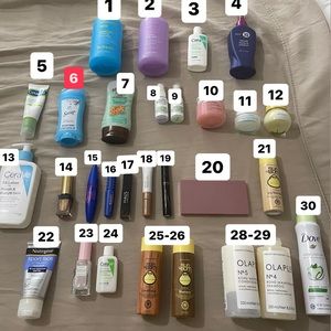 Beauty Bundle/ Shop. How to buy: Message me the # of the product or buy it all!!